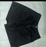 森馬（Semir）休閑褲女A字百搭基礎氣質(zhì)通勤夏季簡約時尚腰帶寬松短褲ins潮 黑色90001 27 曬單實拍圖