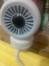 VINEHEAT八爪魚嬰兒車搖頭靜音小風扇便攜寶寶專用bb遛娃神器吹輔食推車兒童手持可充電戶外循環(huán)吊扇防夾手 淺灣藍-靜音搖頭款【安全格柵】 曬單實拍圖