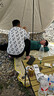 牧高笛（MOBIGARDEN）俊庭黑膠天幕 戶外露營(yíng)蝶形防曬遮陽(yáng)布防雨大空間黑膠天幕 俊庭黑膠天幕PO520 曬單實(shí)拍圖