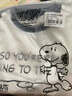 史努比（SNOOPY）童裝男童套裝兒童短袖T恤七分褲夏季薄款兩件套 七分褲套裝紅色 曬單實(shí)拍圖