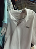 361°男裝短袖t恤男運動上衣POLO衫夏季運動服純色休閑服男士輕便透氣R 4119本白 L 曬單實拍圖