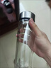 【廠(chǎng)家特價(jià)】雙層加厚隔熱玻璃杯辦公便攜水晶大容量茶杯定制水杯 HHH級水晶杯550AA【雙層】 曬單實(shí)拍圖