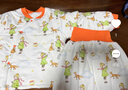 舒貝怡兒童棉服套裝嬰兒衣服新寶寶棉襖夾棉保暖男童裝分體兩件套 100 曬單實(shí)拍圖