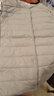 雪中飛經(jīng)典新款基礎(chǔ)舒適輕薄羽絨便捷短款保暖羽絨小馬甲輕盈便攜舒適 靜謐灰|8210-女 2XL 180/100A 曬單實(shí)拍圖