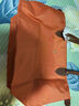 瓏驤（LONGCHAMP）新品 女士中號長柄可折疊手提單肩購物袋餃子包托特包女包 2605 089 P85 橙色 曬單實拍圖