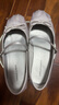 CHARLES&KEITH蝴蝶結(jié)平底瑪麗珍鞋單鞋女七夕禮物CK1-71720057 Silver銀色 39 曬單實(shí)拍圖