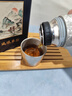 點(diǎn)盛純鈦保溫杯雙層鈦杯男女士高端茶水分離燜茶杯禮品養(yǎng)生水杯子抑菌 內(nèi)外純鈦-鈦晶藍(lán)500ml送杯套杯刷 曬單實(shí)拍圖