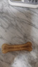 波奇多 牛皮骨12.5cm（2根）寵物狗狗零食牛皮壓骨頭咬膠磨牙棒潔齒神器 曬單實(shí)拍圖