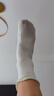 貓人【木耳邊堆堆襪】女士襪子女100%純棉吸汗防臭抗菌中筒襪夏季薄款 曬單實拍圖
