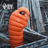 黑冰（BLACKICE）新款【B系列鴨絨木乃伊式羽絨睡袋】戶外露營單人羽絨睡袋 黑色 B700 L碼（新標準） 曬單實拍圖