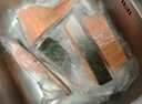 鮮京采 智利大西洋鮭魚三文魚段 凈重2斤 生鮮魚類  曬單實拍圖