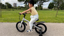 邁多米邁多米兒童自行車3到6到12歲專用學(xué)生山地男女孩寶寶新款腳踏單車 【巡航家 極光銀16寸】 曬單實(shí)拍圖