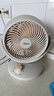 美的（Midea）【小型風扇】輕音臺式桌面空氣循環(huán)扇家用柔風電風扇宿舍辦公迷你臺扇落地扇空調伴侶 GAF18AD 曬單實拍圖