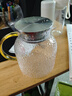 京東京造 涼水壺 耐熱耐高溫玻璃冷水壺茶水分離泡茶杯1.2L 曬單實(shí)拍圖