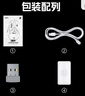 英菲克（INPHIC）IN9無線藍牙有線游戲鼠標三模電競?cè)梭w工學(xué)宏rgb吃雞lol/csgo臺式筆記本通用無限12000DPI藍 曬單實拍圖