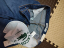 LACOSTE【王一博同款】法國鱷魚男裝25秋季新款時尚潮流褲子|HH2321 MK9/牛仔藍(lán)色 29 (165) 曬單實拍圖