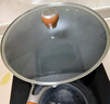 京東京造 鉆石紋鈦炒鍋 鐵鍋不粘炒菜電磁爐燃?xì)庠睢窘】禑o(wú)涂層】32cm 曬單實(shí)拍圖