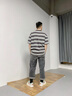 回力男鞋小白鞋男2025夏秋季新款百搭耐磨休閑運動鞋男潮流板鞋子男 黑橘 41 曬單實拍圖