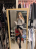卡帝樂鱷魚（CARTELO）長(zhǎng)筒靴女2025秋新款厚底瘦瘦綁帶馬丁靴不過膝高筒皮靴騎士靴 黑色(單里) 37 曬單實(shí)拍圖