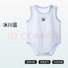 貝肽斯嬰兒包屁衣夏季薄款寶寶衣服新生兒透氣無袖背心提花連體衣 曬單實(shí)拍圖