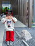 G.DUCKKIDS小黃鴨童裝哪吒衣服女童套裝夏季2025新款兒童夏裝小女孩短袖短褲 圖片色 100 建議2~3歲【 90-100cm】cm 曬單實(shí)拍圖