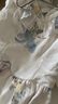 鷺青一原創(chuàng)【繁花錦】水彩印花連衣裙女夏季高級氣質(zhì)新中式旗袍裙 花色連衣裙 S （拍照穿） 曬單實拍圖