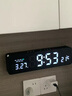 墻耳wifi智能自動(dòng)對時(shí)桌面電子時(shí)鐘聯(lián)網(wǎng)擺臺式gps擺件led數字顯示座鐘 標準版 曬單實(shí)拍圖