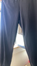 蕉內(nèi)涼皮3系女士休閑褲涼感防曬透氣舒適彈力顯瘦高腰運(yùn)動(dòng)束腳褲 黑色 M 曬單實(shí)拍圖