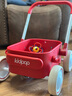 kidpop寶寶學(xué)步車可調(diào)速嬰兒多功能手推車防側(cè)翻助步車周歲禮物 活力紅 曬單實(shí)拍圖