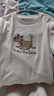 香影白色正肩短袖t恤女2025夏季新款卡通刺繡小個(gè)子休閑小狗上衣 套裝 牛仔褲+T恤 M 160/84A/95-110斤 曬單實(shí)拍圖