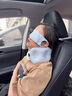 EVERYTHINK睡洞旅行充氣u型枕便攜護頸枕飛機脖枕頸托出行頸枕眼罩耳塞套裝 曬單實(shí)拍圖