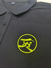 匠企印工作服定制polo衫短袖t恤文化衫定做企業(yè)工衣翻領(lǐng)服裝刺繡印logo 暗夜黑 M 曬單實拍圖