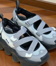FILA 斐樂官方女鞋F(xiàn)RAGOLA摩登涼鞋2024夏季新款時(shí)尚休閑草莓涼鞋 燧石灰/冰灰-EI 37.5 曬單實(shí)拍圖