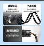 連拓 自粘電線固定器理線器【60個裝】桌面線扣線卡子固線夾 充電線固定座 收納固定扣 C208D 曬單實拍圖
