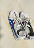 Onitsuka Tiger鬼?；⒔?jīng)典款荔枝皮運動休閑男女鞋 1183B391-100 白色 43.5 曬單實拍圖
