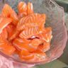 刺身三文魚(yú)國產(chǎn)現切海鮮生吃正宗生魚(yú)片刺身冷凍新鮮即食中段壽司 【整塊】去皮去刺 400g 2盒裝【肉質(zhì)鮮嫩】 曬單實(shí)拍圖