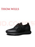 THOM WILLS夏季透氣單網(wǎng)運(yùn)動鞋男黑色男鞋跑步鞋休閑網(wǎng)鞋薄款輕便 黑色G685 40 /7碼 曬單實拍圖