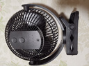 ATEnge usb充電風(fēng)扇 超長續(xù)航充電風(fēng)扇 家用學(xué)生宿舍寢室車載戶外露營帳篷擺攤大風(fēng)力臺夾兩用可充電風(fēng)扇 八寸大風(fēng)力+四檔定時(shí)+USB插電版（不帶電池） 曬單實(shí)拍圖