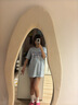MJ STYLE中長款純棉短袖T恤女2025夏季寬松休閑百搭下衣失蹤風(fēng)半袖上衣 曬單實拍圖