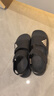 阿迪達(dá)斯（adidas）兒童涼鞋夏季男女大小童沙灘鞋 GW0344黑 4/36碼/225mm  曬單實拍圖