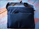 沙馳男包新款斜挎包韓版時(shí)尚包電腦小背包潮男士包包橫款休閑小包單肩 黑色【橫款】 曬單實(shí)拍圖
