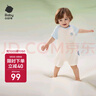 babycare嬰兒連體衣薄荷夏天抑菌寶寶包屁衣新生兒爬服 哈沃伊 73cm 曬單實拍圖