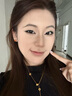 timebetter四爪耳釘女925銀小眾高級(jí)芬達(dá)色銀耳環(huán)合成生日禮物火山閃亮輕奢 四爪銀耳釘/主石直徑約6mm 925銀材質(zhì) 曬單實(shí)拍圖
