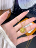 老廟純銀項(xiàng)鏈八寶羅盤可轉(zhuǎn)動(dòng)鑲嵌高級(jí)感吊墜情人節(jié)生日禮物送女友925 【八倉(cāng)發(fā)貨】八寶羅盤 曬單實(shí)拍圖