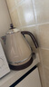 德龍（Delonghi）電熱水壺 家用復(fù)古304不銹鋼燒水電水壺 防干燒大功率1.7L煮水壺 KBO2001.VBG 奶油白 曬單實拍圖