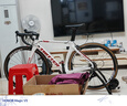 西騎者（WestBiking）自行車騎行臺山地車公路車室內(nèi)訓(xùn)練臺健身訓(xùn)練磁阻滾筒騎行臺 磁阻騎行臺 支持快拆+前輪墊 曬單實拍圖
