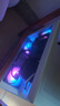 愛國者（aigo）星璨嵐 小嵐白色 游戲電腦臺式主機箱 垂直風道風冷/M-ATX主板/240水冷/270°海景房/5090顯卡 曬單實拍圖
