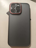 鑒百伊 防指紋膚感磨砂適用蘋果15手機(jī)殼iPhone14promax高端金屬13pro防摔硅膠12硬 【黑色*磨砂鏡頭全包】 iPhone 15 Pro Max 曬單實(shí)拍圖