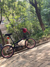 大行（DAHON）折疊自行車20英寸8級變速經典P8單車KBC083 黑色高配款-京倉 曬單實拍圖