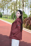 AIGLE【秋季新品】艾高防風(fēng)防水透汽功能夾克女士運(yùn)動(dòng)休閑外套上衣 茜草棕 BO854 版型偏大，可選小一碼 36 160/84A 曬單實(shí)拍圖